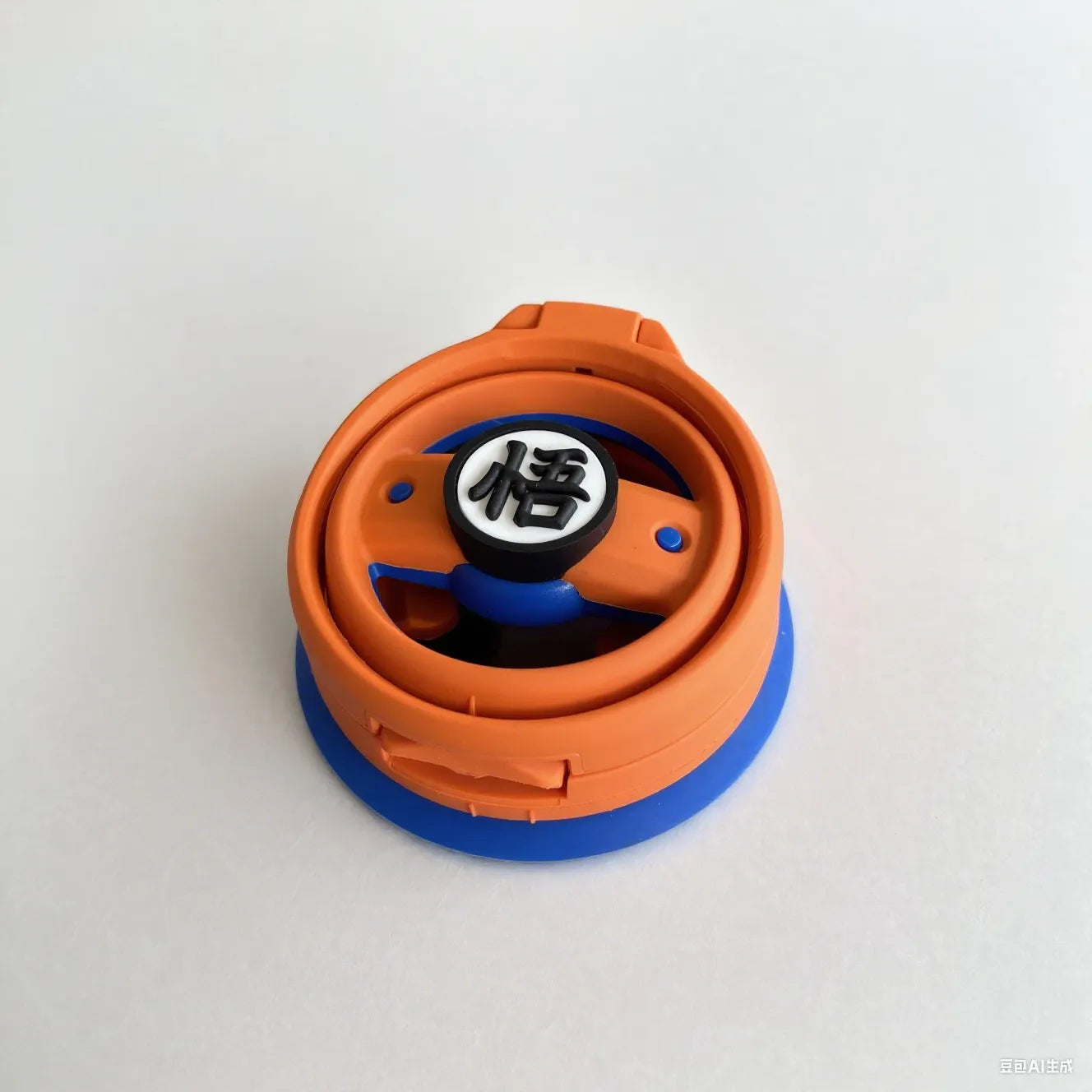 Energetic dragon symbol cup holder fitted on passenger side of Mini Cooper R61