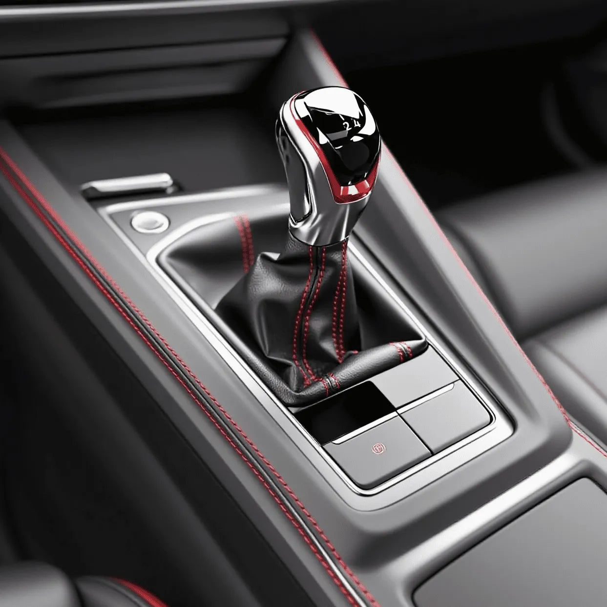 OEM-quality fit manual gear shift panel cover replacing plastic trim on VW Golf interior