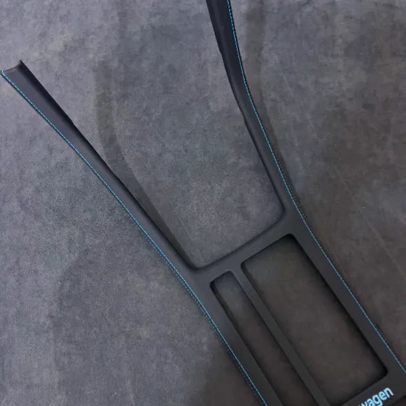 Luxurious Alcantara® gear shift panel cover for Golf MK7 and MK7.5 with OEM-quality fit.