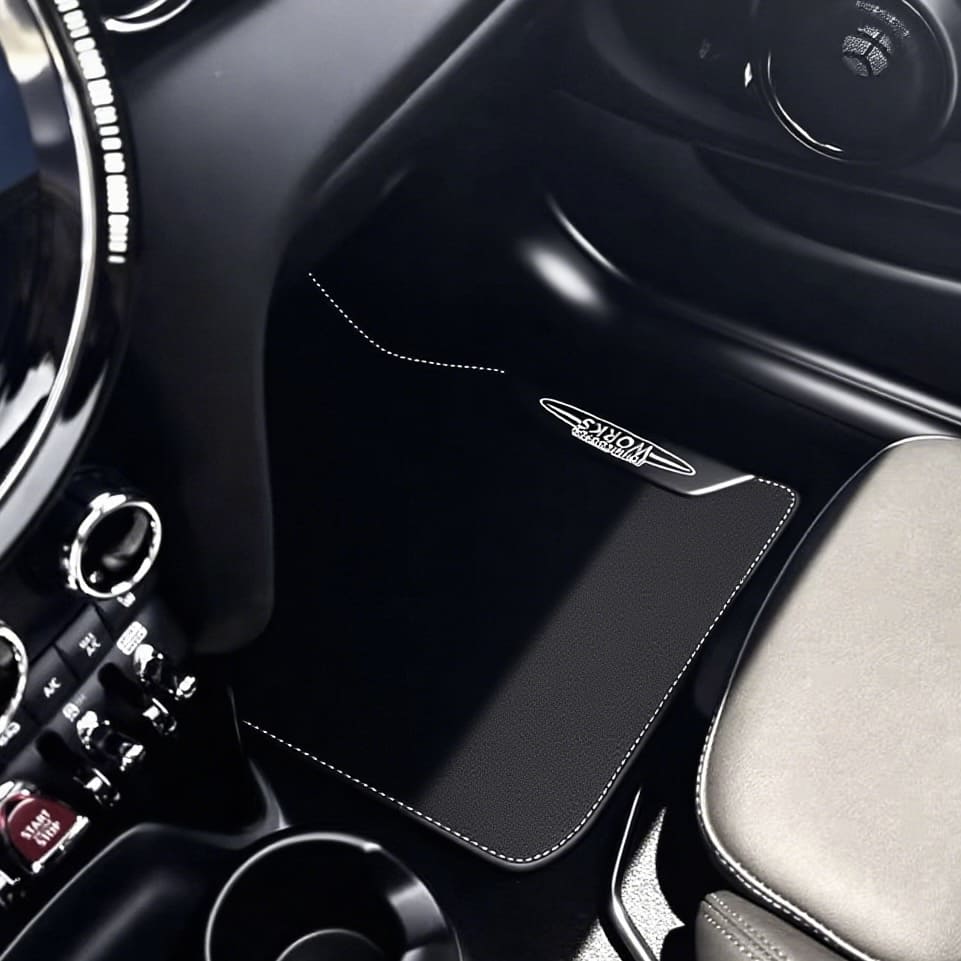 Alfombrillas de velour JCW para MINI Cooper F54 F55 F56 con logo