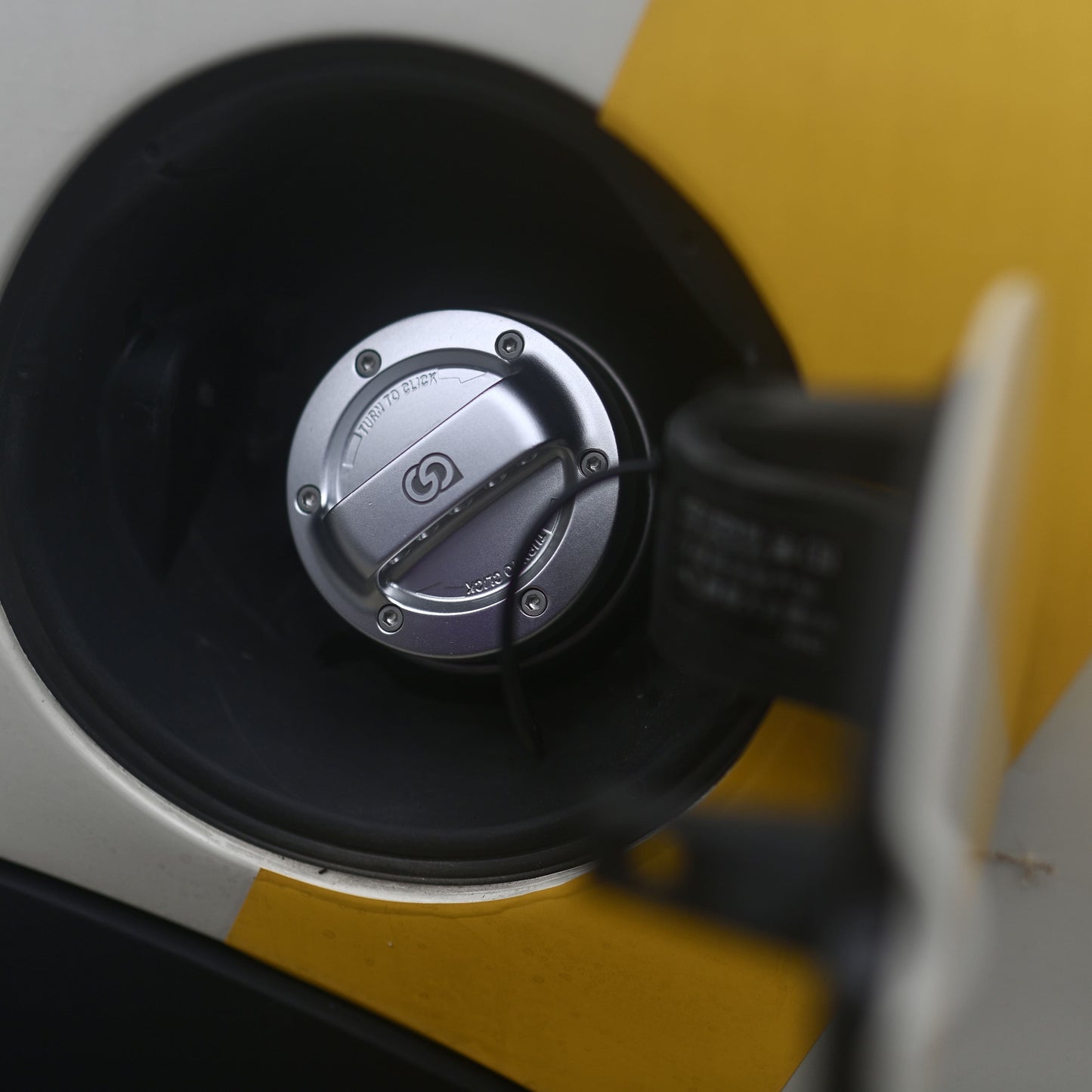 CNC aluminum fuel cap replacement for MINI Cooper R56, F56, and Countryman models