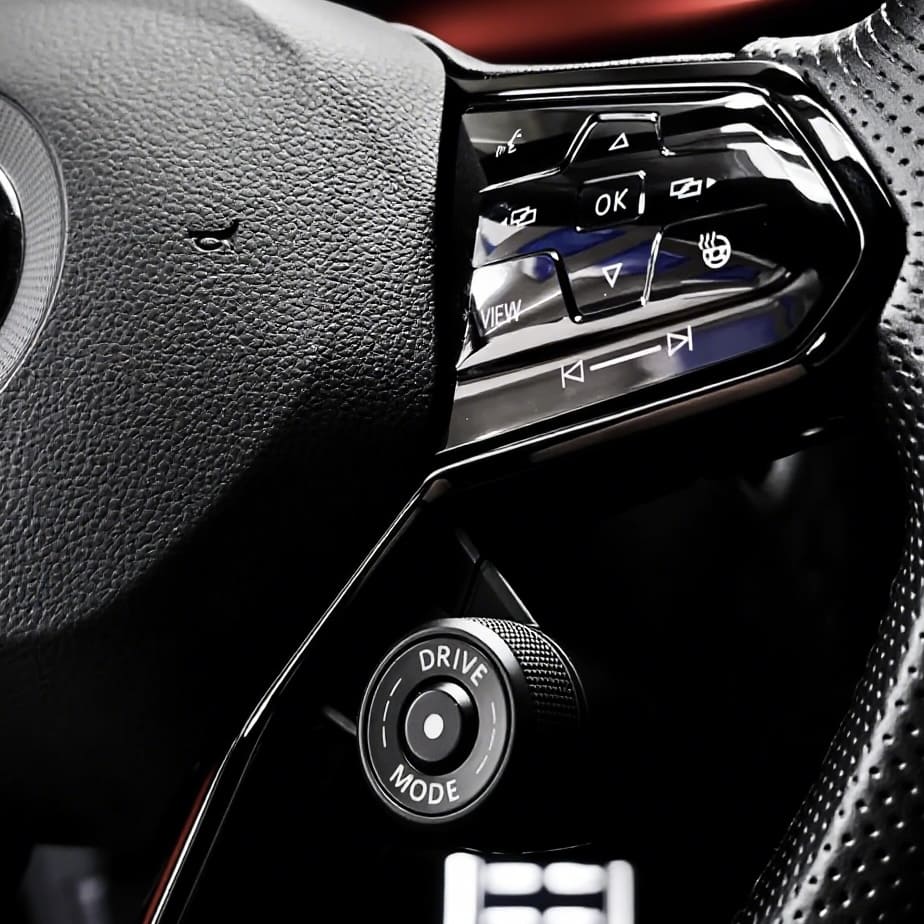 amélioration volant golf r mk7 mk8 avec commande sport chrono