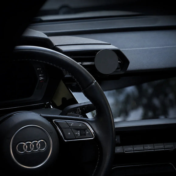 Audi A3 8Y LHD phone holder mounts right center vent, USA Germany France