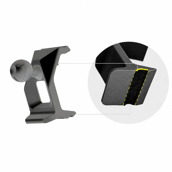 Audi A3 phone mount that won't scratch piano-black trim interior
