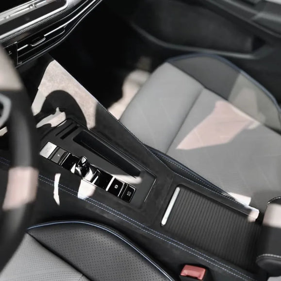 Golf MK8 Piano Black Trim Solution: Alcantara & Leather Cover