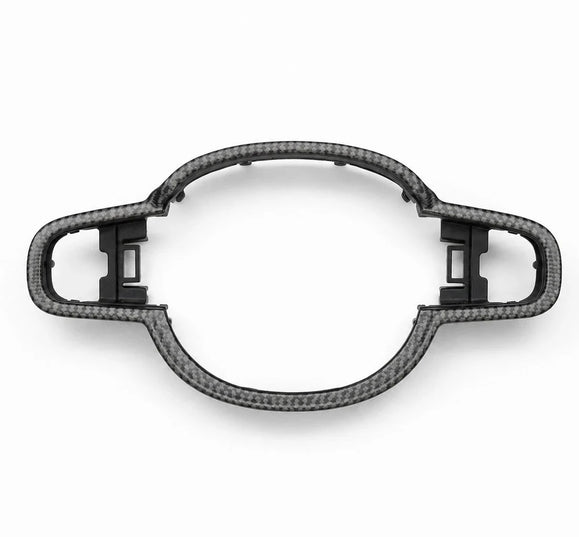 Volvo steering wheel carbon fiber trim never a factory option