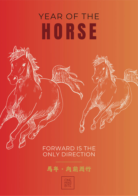 Forward Is the Only Direction — Year of the Horse Holiday Schedule
