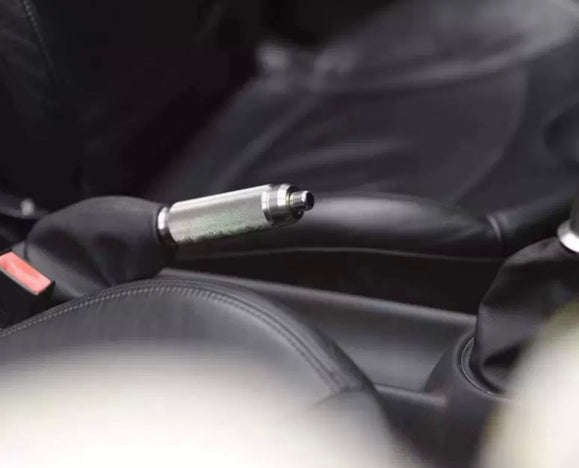 Aluminum Handbrake handle installed on MINI Cooper F56
