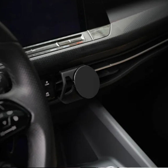 VW Golf R first mods phone mount