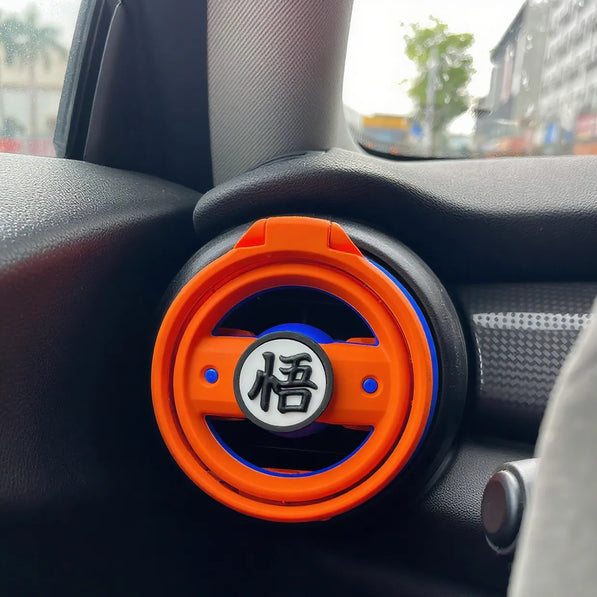 Cup holder holding phone on passenger side of Mini Cooper F55