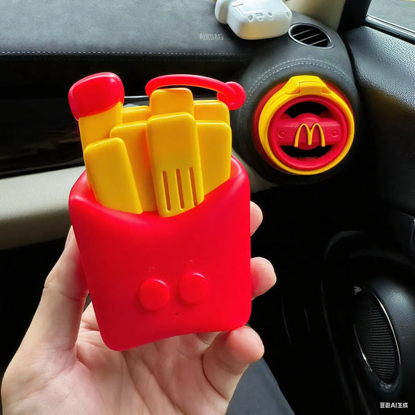 Cup holder installed on driver side of Mini Cooper F55