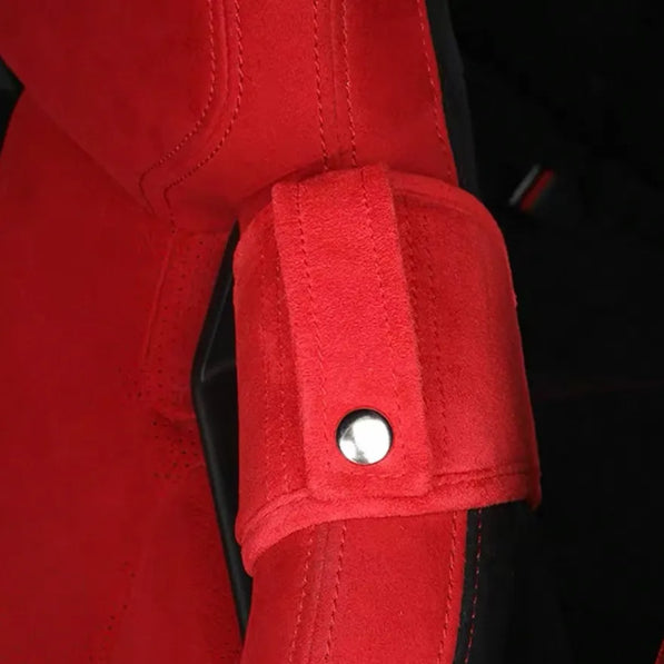 Pair of Suede Seat Belt Protectors for FL5 Civic Type R
