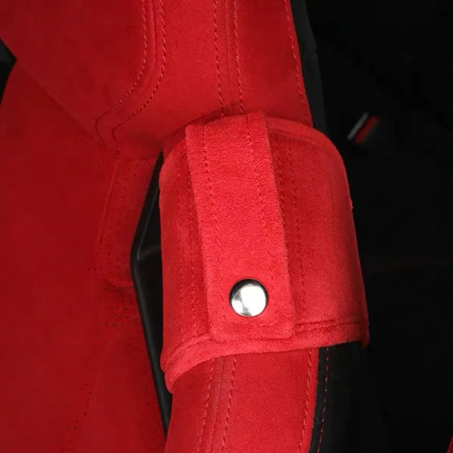Pair of Suede Seat Belt Protectors for FL5 Civic Type R