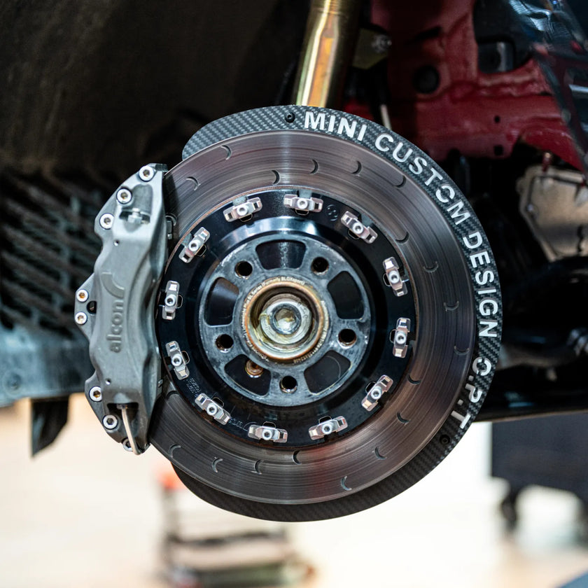 MINI Cooper F55 F56 F57 carbon fiber brake cooling ducts aftermarket performance parts