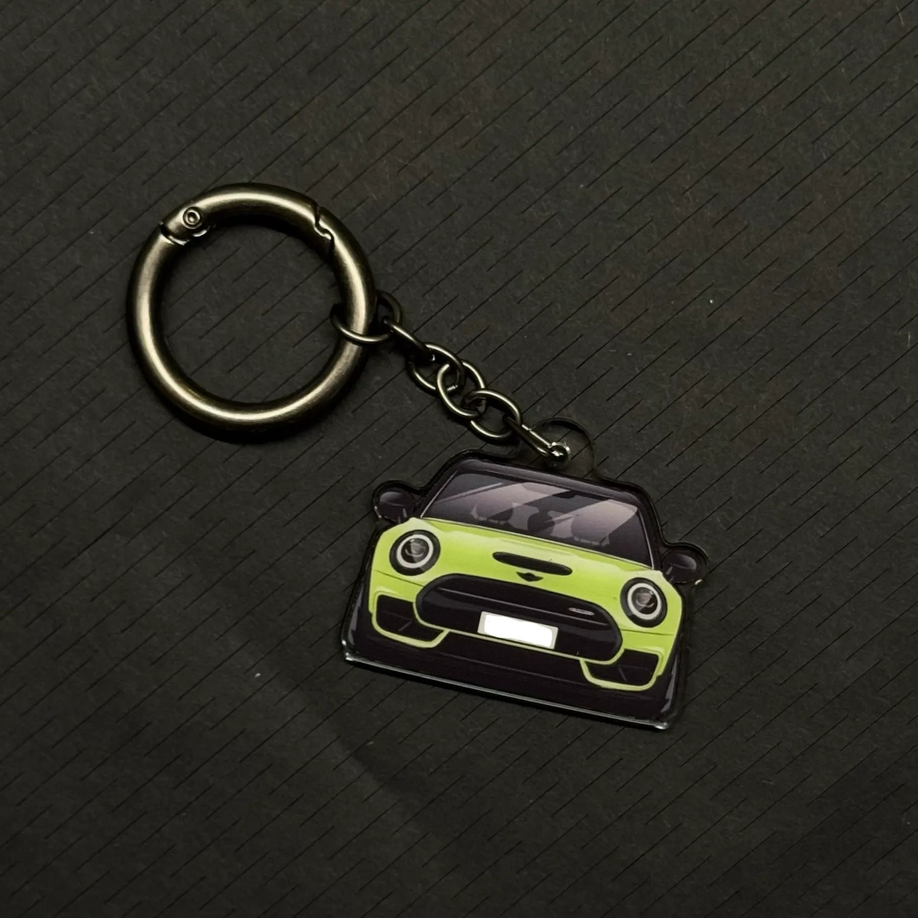 Custom MINI Cooper Clubman keychain, acrylic car replica, perfect gift for car collectors