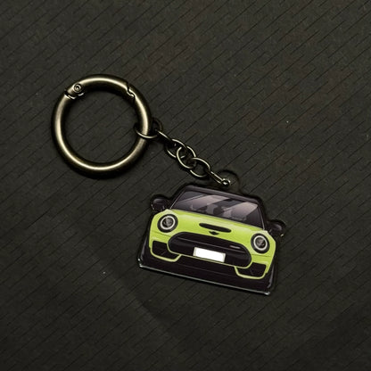 Custom MINI Cooper Clubman keychain, acrylic car replica, perfect gift for car collectors