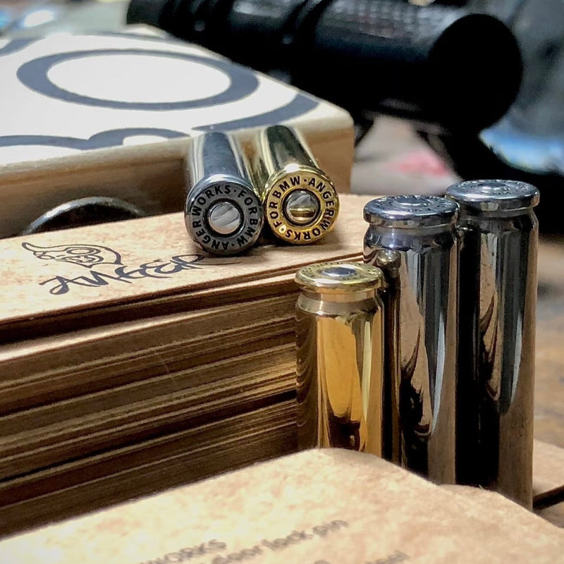 Detailed view of the brass door lock pin, showcasing its high-quality material and elegant finish.