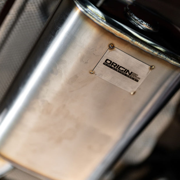 MINI Cooper F65 JCW custom exhaust system with automated valve for aggressive sound