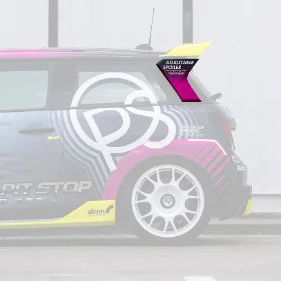 C-pillar trim covers for MINI Cooper F66 F67 JCW (2024+), bold side profile upgrade for a sportier look.