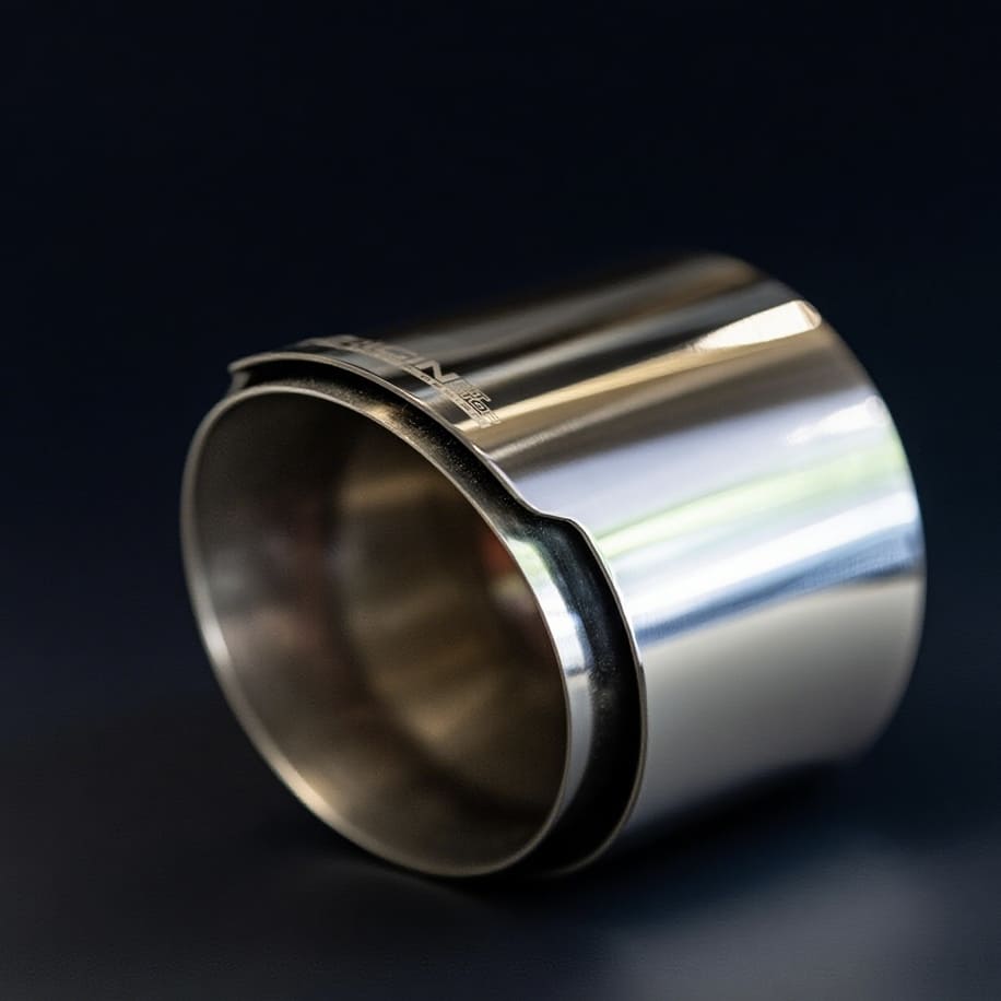 MINI Cooper JCW F66 aftermarket exhaust system featuring optional pre-silencer