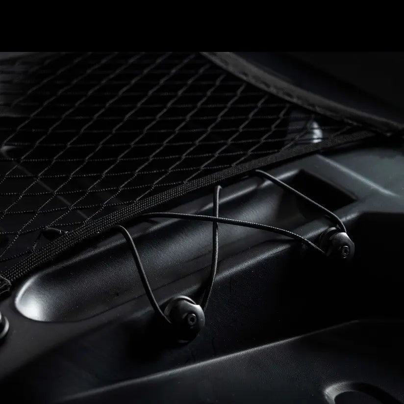 MINI Cooper rear seat delete kit, factory-look design, OEM-grain finish
