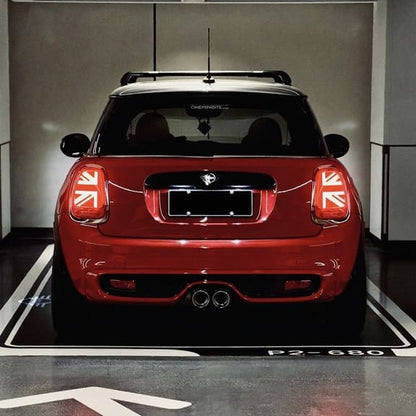 R56 Mini Cooper roof bars and rack system for naked roof