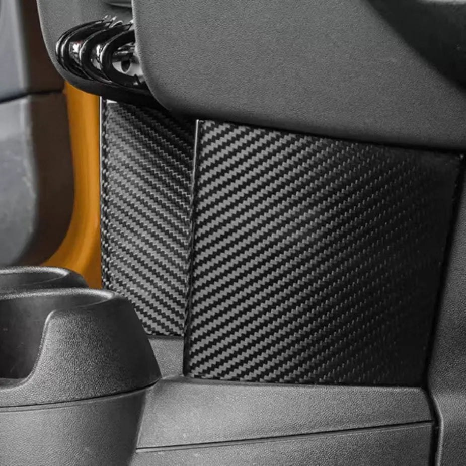 Premium aftermarket carbon fiber dash side cover for MINI Cooper S F55 F56 F57 interior