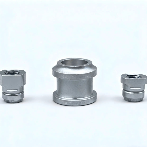 Silver anodized shift boot retainer for Civic and other Honda manuals