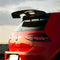 OneMiniBite rear spoiler installed on a Volkswagen Golf MK7 GTI showing the complete OEM+ rear profile