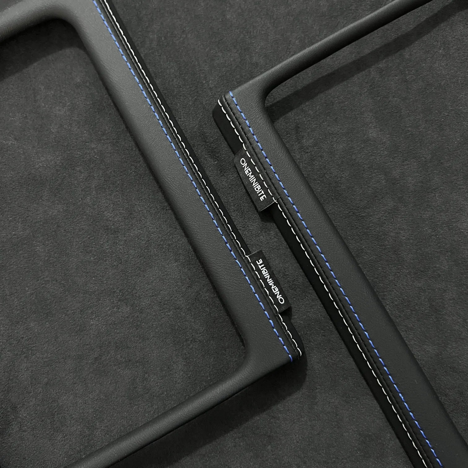 VW Golf MK7 MK8 GTI R gear shift panel cover OEM fit precision made console wrap aftermarket parts interior mods interior upgrade interior center console dashboard installed OneMiniBite