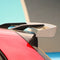 VW Golf MK8 R swan neck GT spoiler adjustable angle low drag high downforce carbon fiber gloss TCC