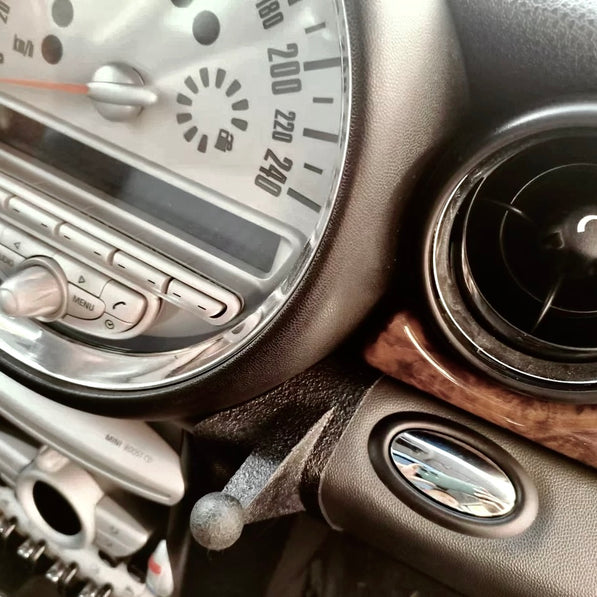 MINI Cooper car phone holder on R56