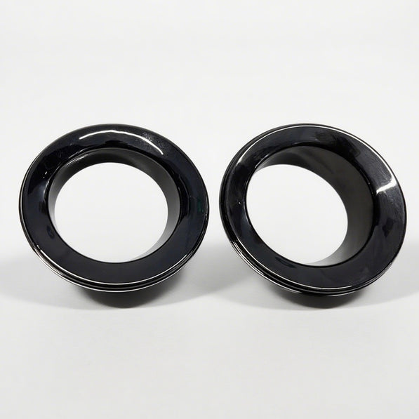 Installed gloss black fog light surround on MINI Cooper R52 – custom fit and OEM style