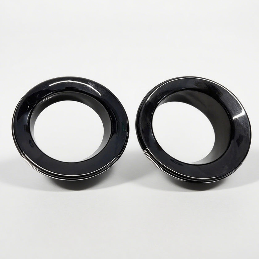 Installed gloss black fog light surround on MINI Cooper R52 – custom fit and OEM style