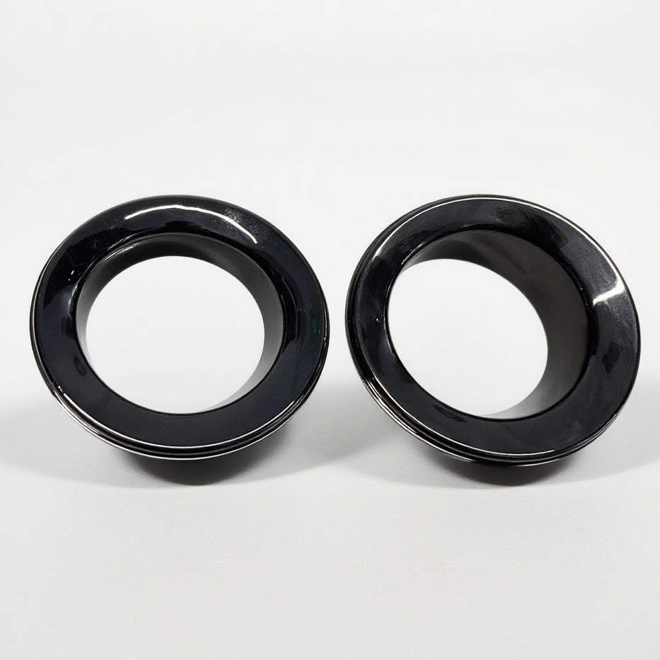 Installed gloss black fog light surround on MINI Cooper R52 – custom fit and OEM style