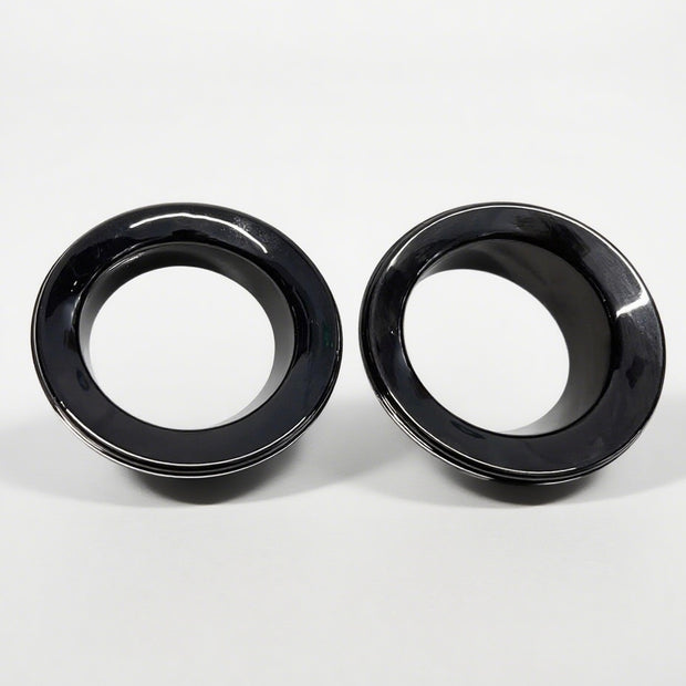 Installed gloss black fog light surround on MINI Cooper R52 – custom fit and OEM style