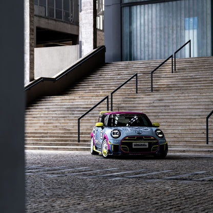 full aero body kit for mini cooper f66 – spoiler, diffuser, canard