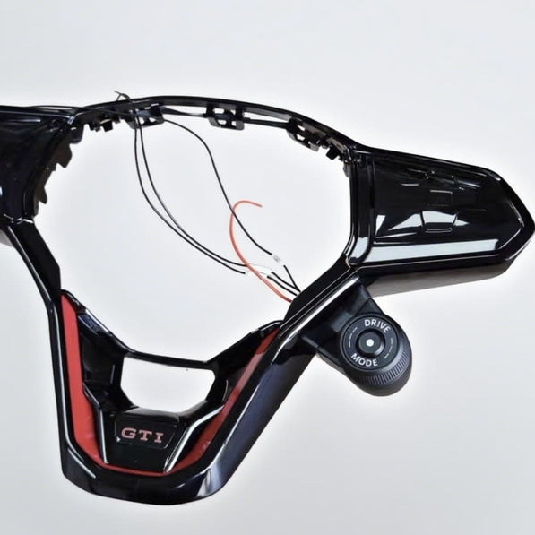 VW GOLF GTI mk7 mk8 方向盤升級 帶有保時捷風格 sport chrono 按鈕