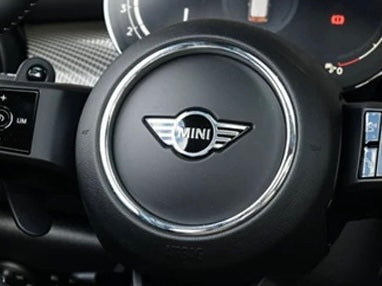Airbag cover fitment for 2019–2024 MINI Cooper F Series steering wheel