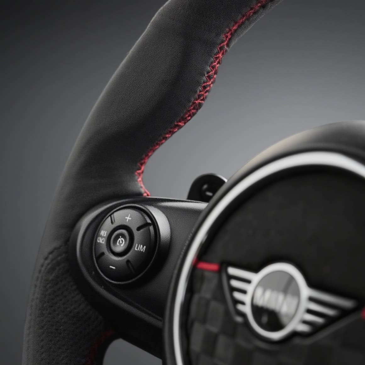 Aftermarket interior parts for MINI Cooper – custom steering cover