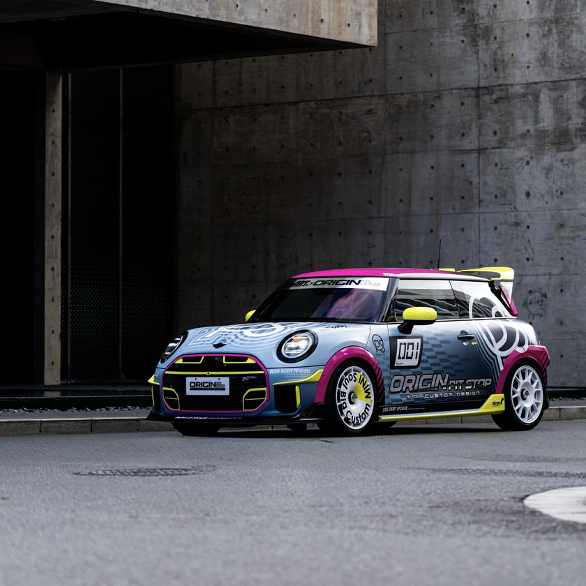 f66 body kit mit spoiler und diffuser – custom aftermarket mini cooper parts