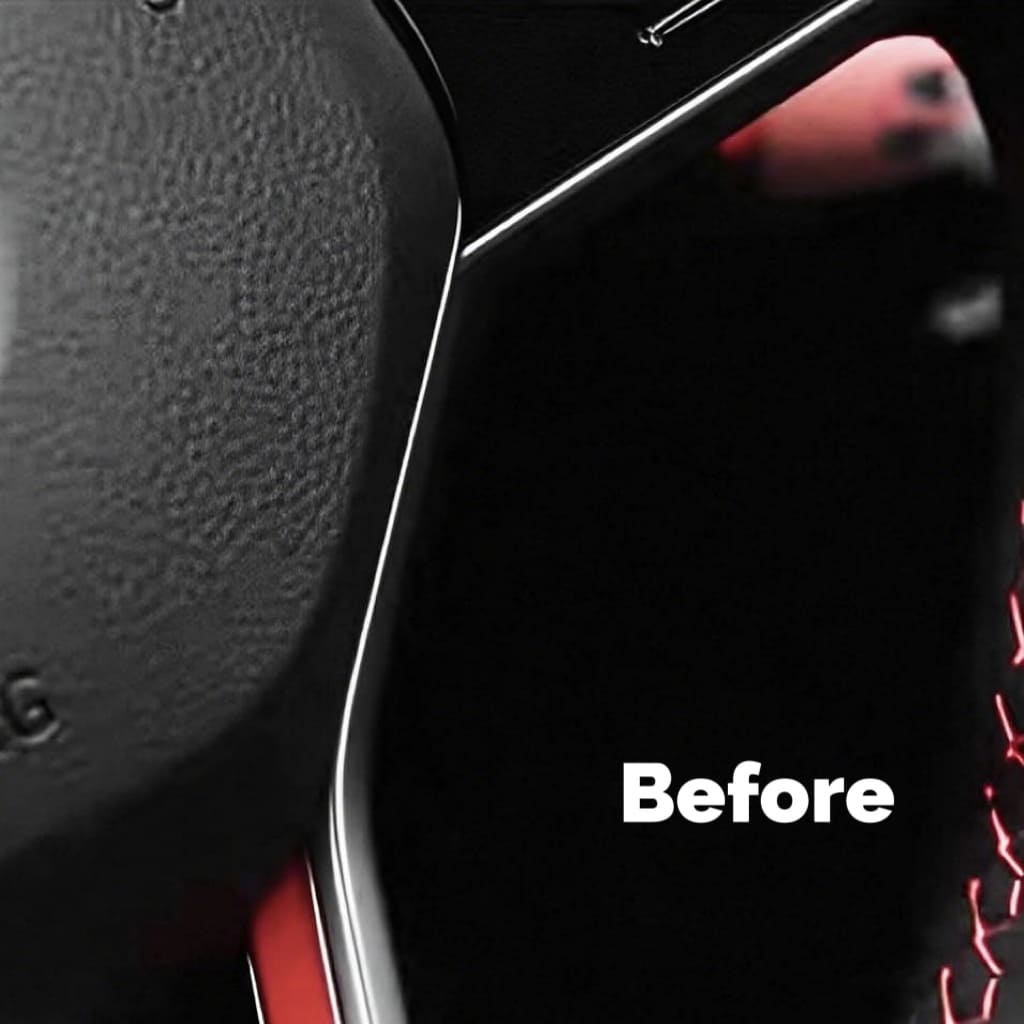 mk8 volkswagen golf steering wheel sport chrono knob upgrade

