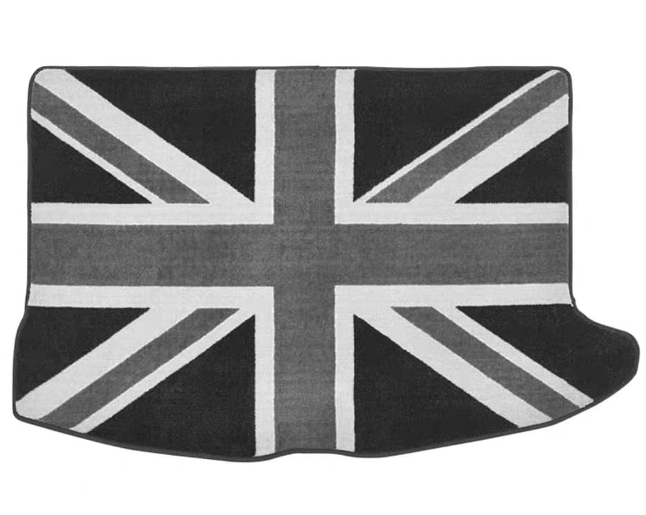 Tapis MINI F56 Union Jack noir élégant
