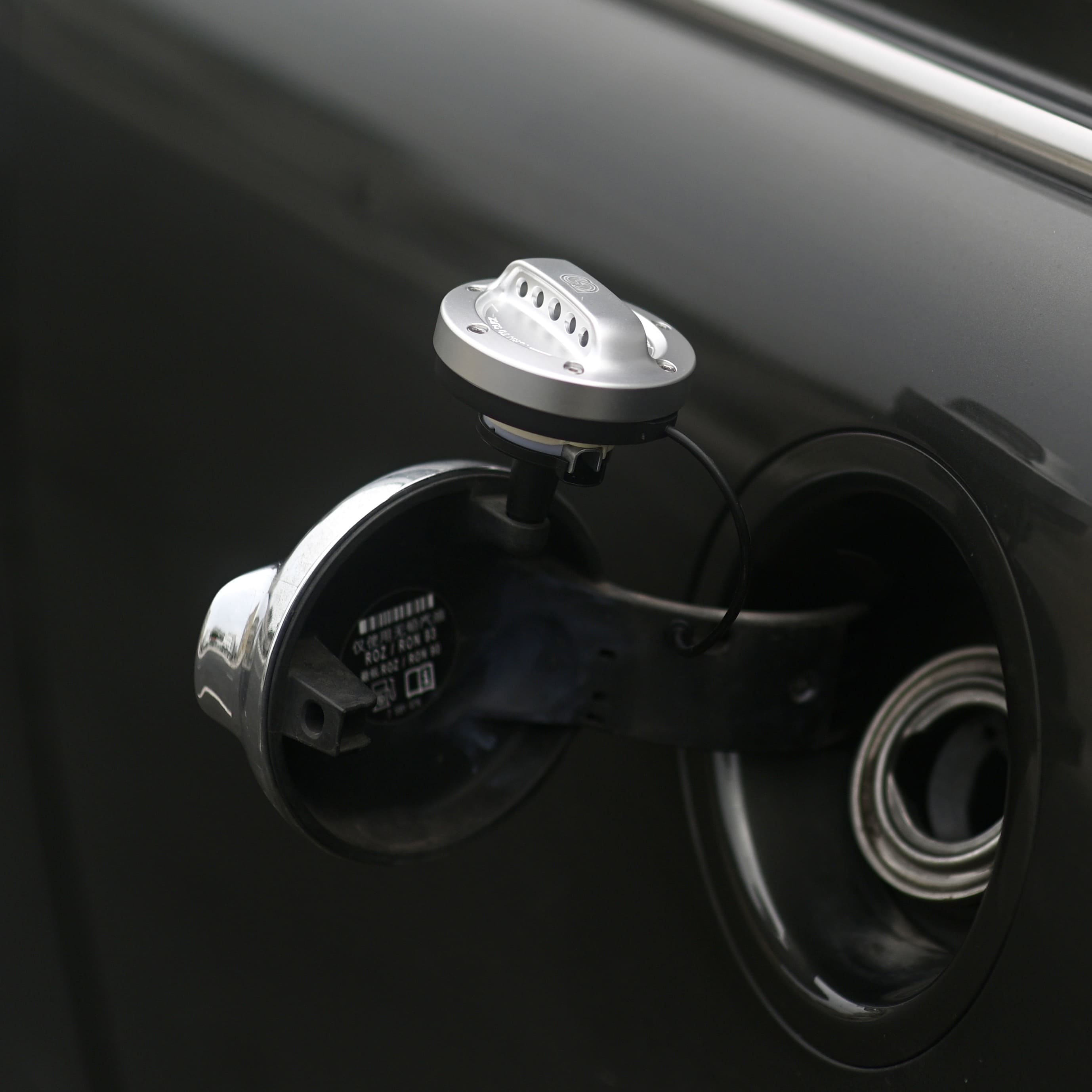 Tapón de gasolina de aluminio CNC para MINI Cooper con diseño estilo retro