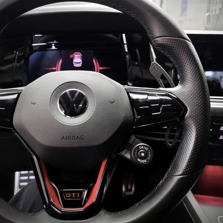 mise à niveau volant volkswagen golf gti mk7 mk8 avec bouton sport chrono